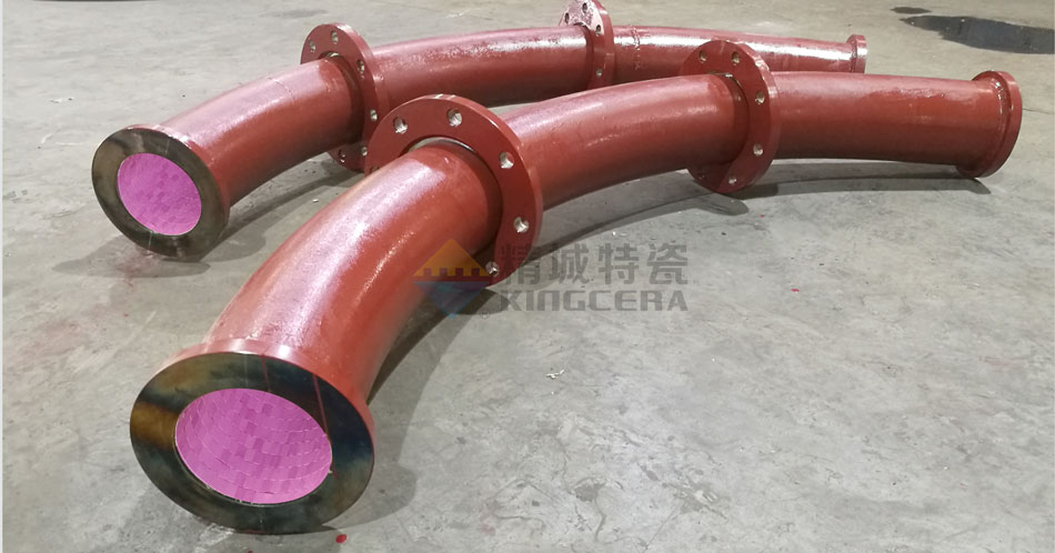 Z6尊龙凯时特瓷耐磨陶瓷煤粉管道