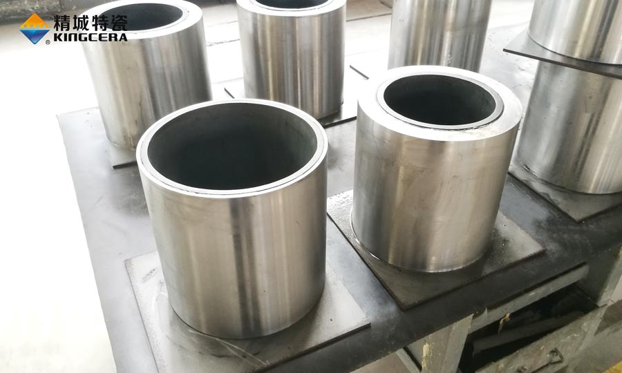 碳化硅管，，，碳化硅内衬陶瓷管