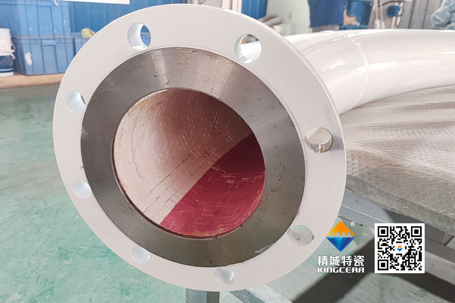 Z6尊龙凯时ZTA陶瓷贴片耐磨管道